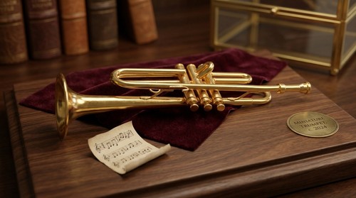 Miniatur trompete aus - trompete,