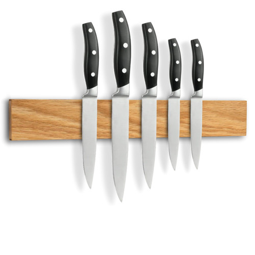 Magnetleiste messer eichenholz - magnetleiste,