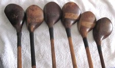 Antike Hickory Golfschläger 6