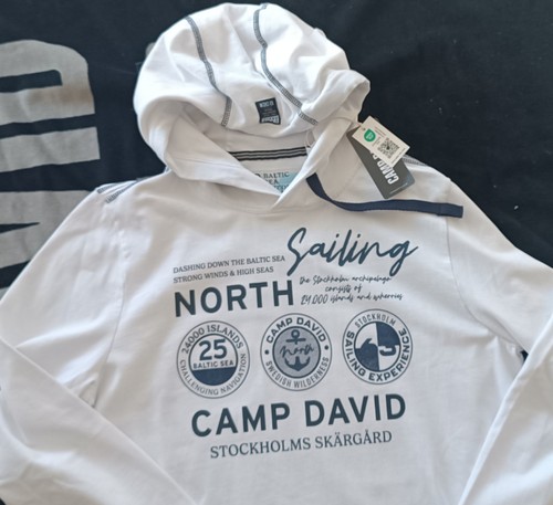 Camp david hoodie - neu, light