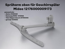 Sprüharm oben Geschirrspüler