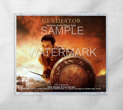 Gladiator complete score - score, 3cd