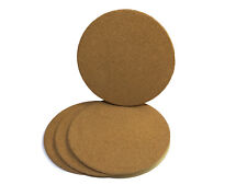 4x Topfuntersetzer Kork Ø ca. 19 cm x ca. 1 cm Kork Topf Untersetzer braun rund