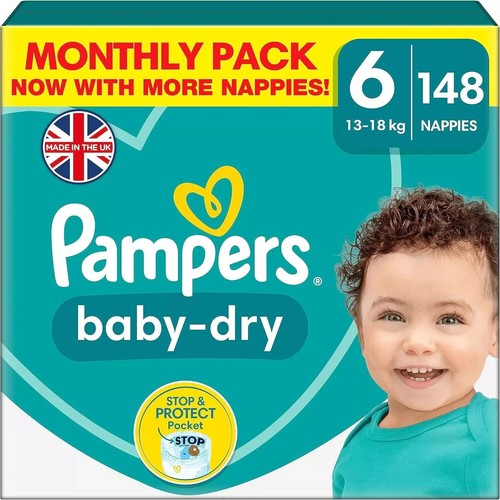Pampers baby dry - pampers, windeln
