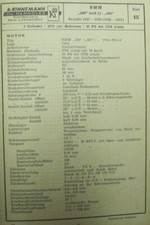 * BMW 320 321 1937-41