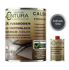2K Fussbodenlack Treppenlack Farbe Buntlack Seidenmatt Dielenlack Parkettlack