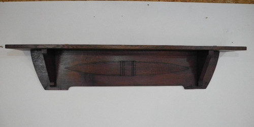 Antik holz wandregal 1920 - holz,
