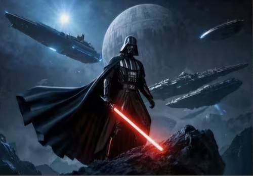 Banner poster tischdecke darth - tischdecke,