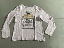 Kinderkleidung Gr. 140 Shirt langarm dünner Pullover rosa