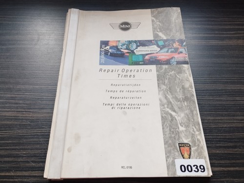 039 rover werkstatthandbuch - 039,