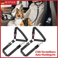 2x Hunde-Gurt Auto