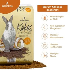 Kokos-Kleintier-Einstreu 40 L