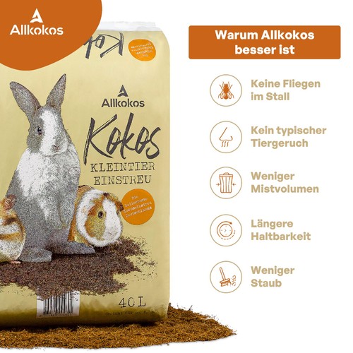 Kokos kleintier einstreu l - kokos-kleintier-einstreu,