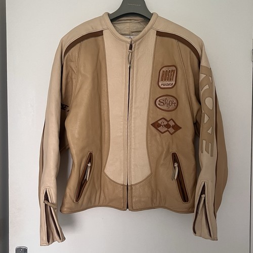 Rose schott lederjacke - by,