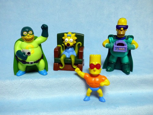 Simpsons figuren burger king - simpsons,