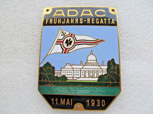 Alte adac plakette - alte,