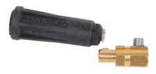 Schweißkabel Stecker Dorn 9