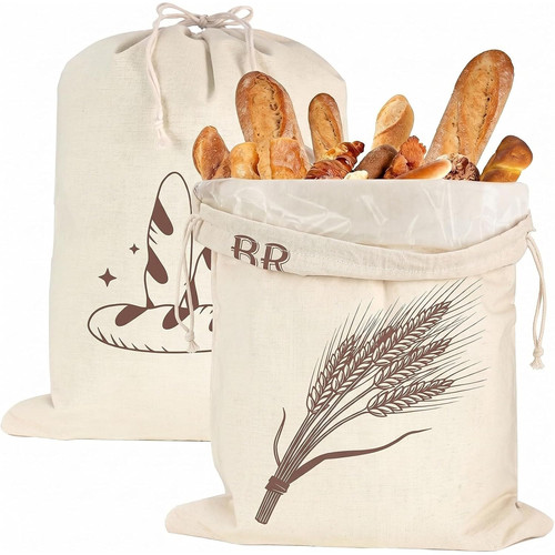 Brotbeutel leinen bienenwachs - brotbeutel,