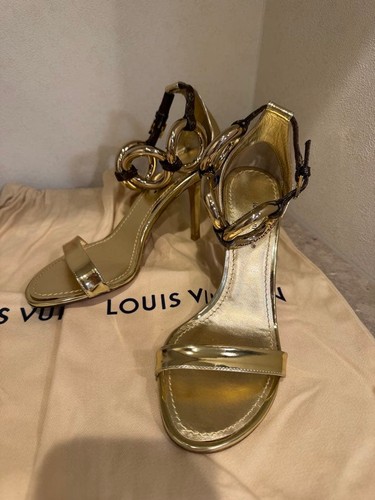 Louis vuitton sandalen gold - louis,