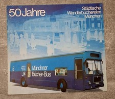 42) 50 Jahre Städtische Wanderbüchereien München 1928-1978, Bücher-Bus, Omnibus