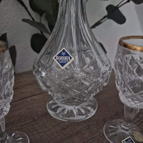 Kristall glas karaffe - karaffe, mit