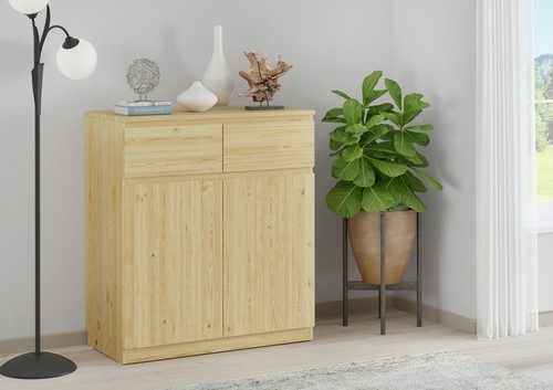Sideboard holzkommode mit - sideboard,