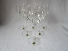 Peill VENUS 6 Weingläser Weißweinglas Wein-Glas Kristall gemarkt 17,3cm hoch