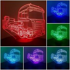 LED Tischlampe Tischleuchte Nachtlicht 7 facher Farbwechsel - Scania