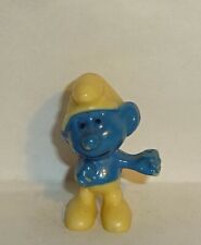 EITELKEITSSCHLUMPF Variante OHNE Weiß im Auge E.D.D.S. Schlümpfe 1983 ORIGINAL