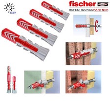 FISCHER DuoPower für alle Baustoffe Ø 6,8,10,12+14 mm ! Der beste Universaldübel