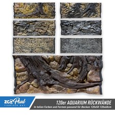 Aquarium Hintergrund 3D 120x50