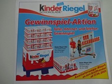 Ferrero Werbeartikel 2001 " Kinder Riegel 2001 - Art-Nr.2274