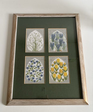 Kreuzstichbild, Dänische Handarbeitsgilde, Entwurf:  Edith Hansen, 44 x 34 cm