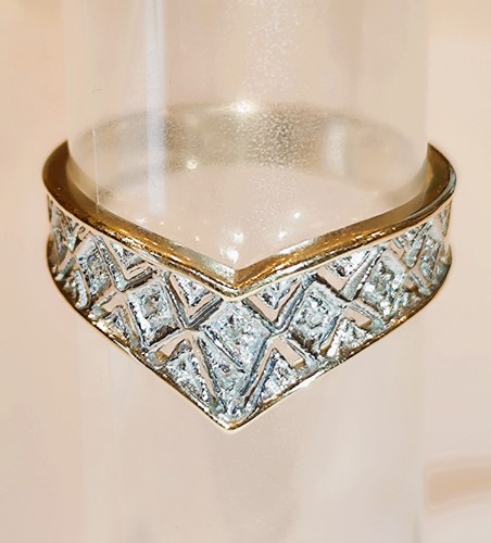 Diamantring goldring 14k - goldring,
