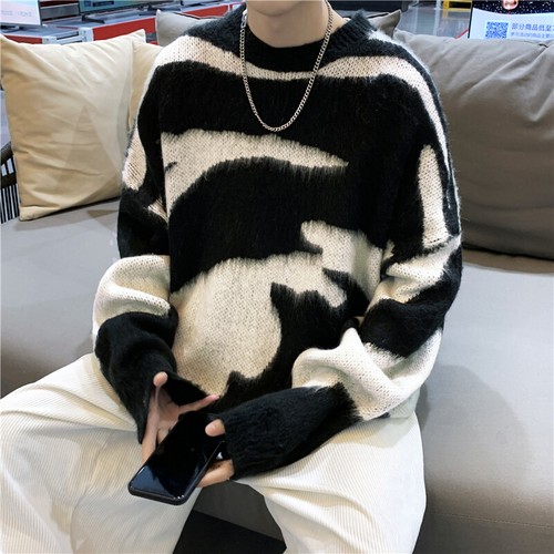 Vintage unisex strickpullover - unisex,