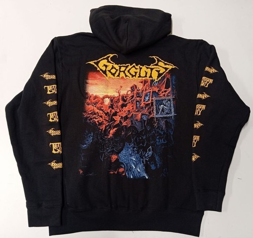 Gorguts zipper hoodie - zipper,