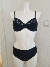 Bikini schwarz Strass 40 / 80B