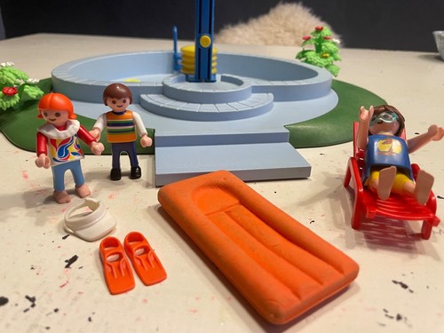 Playmobil 9422 swimmingpool - playmobil,