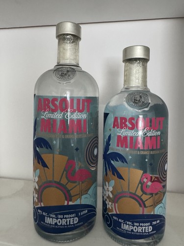 Absolut vodka miami - absolut, 1000ml