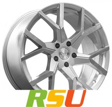 Barracuda Tzunamee EVO silver brushed 8x18" ET43 LK5 100 ML 73.1 Alufelgen 18...