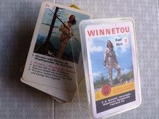 WINNETOU II (Karl May) Quartett Kartenspiel