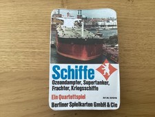 Altes quartett Schiffe und Co