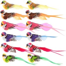 Künstliche Vögel Federn Clip