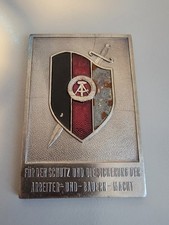 DDR Mfs Plakette Ministerium Für Staatssicherheit Stasi Abzeichen Badge