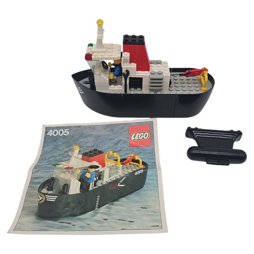 Lego 4005 tug boat schiff - boat,