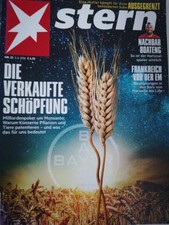 Stern - Magazin (Boateng, Schöpfung, Downsyndrom, A. Merkel, Frankreich EM etc.)