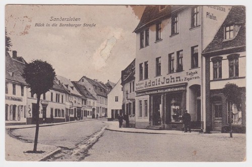 38380 sandersleben blick in - 38380, ak