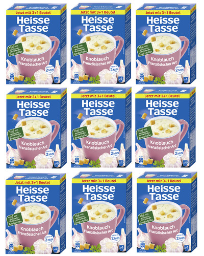 Erasco heisse tasse knoblauch - erasco,