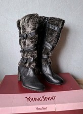 Young spirit stiefel schwarz - young,