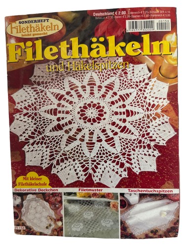 Filethäkeln häkelspitzen - filethäkeln,